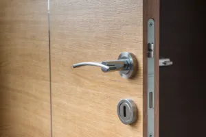 Sturdy door installed by a professional