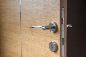 Sturdy door installed by a professional