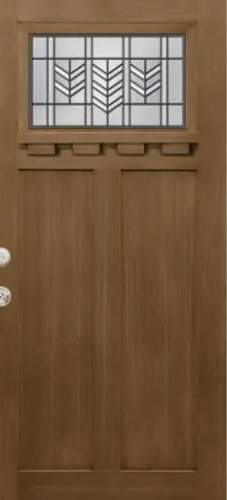 Signet fiberglass entry door example