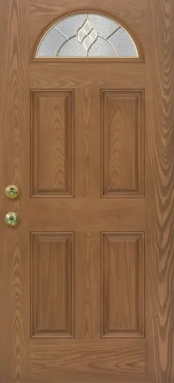 Heritage fiberglass entry door example