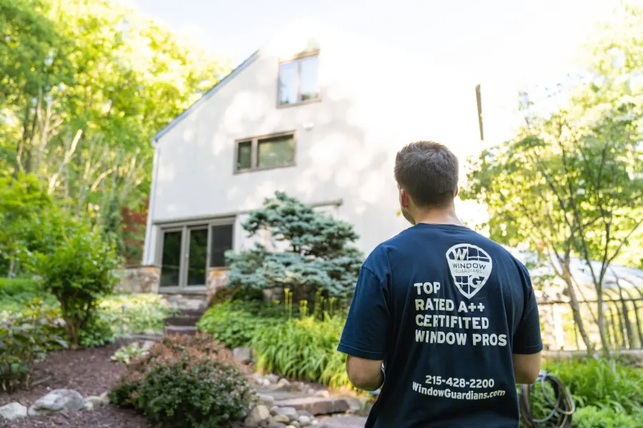 Window and door replacement project 08 completed by Window Guardians in Bucks County, PA