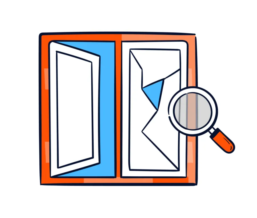 Window evaluation process illustration
