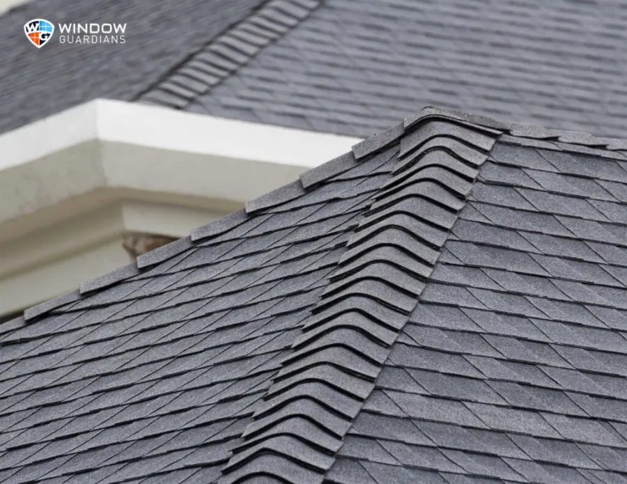 Residential roofing service detail
