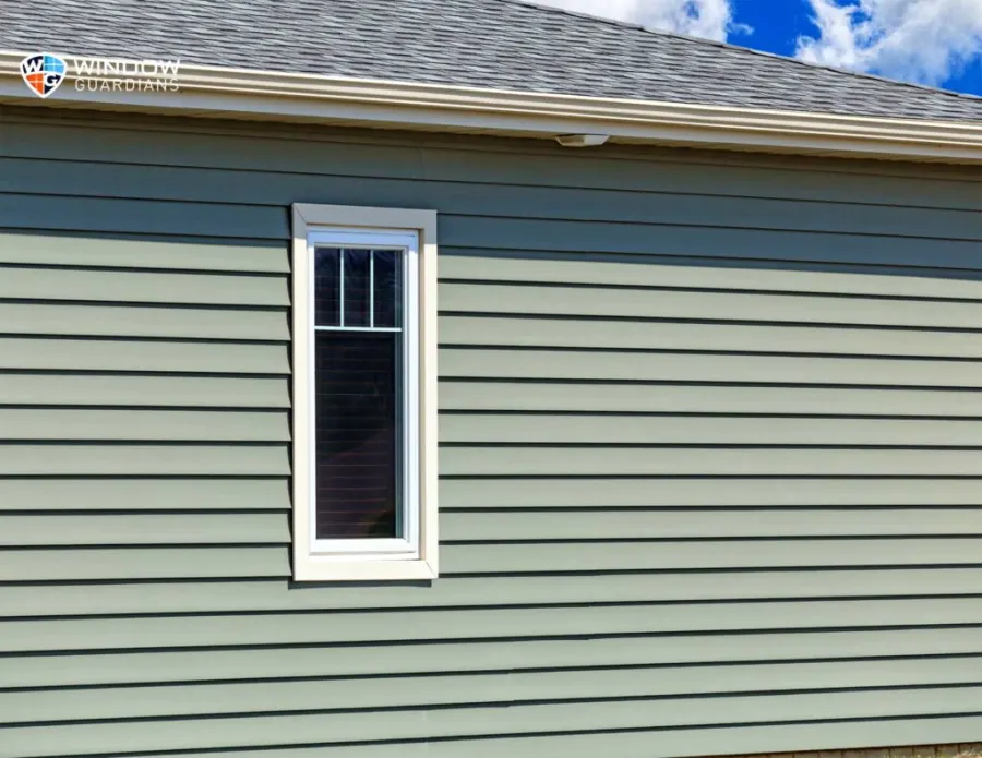 Siding replacement project on a Bucks County area home