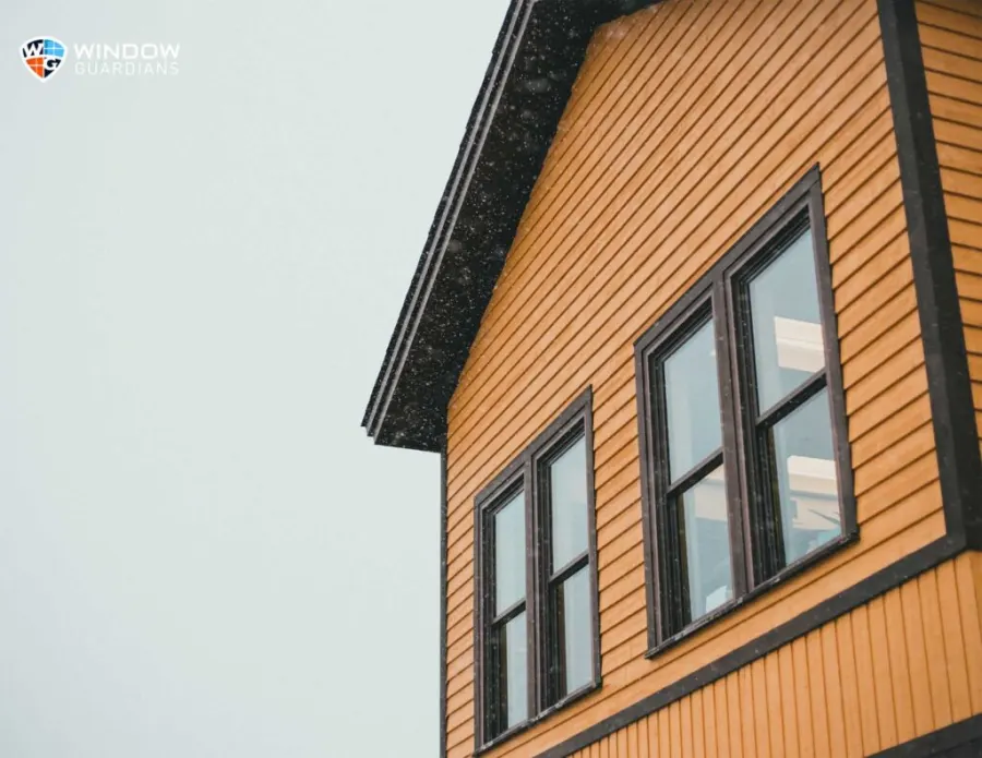 Completed replacement window installation