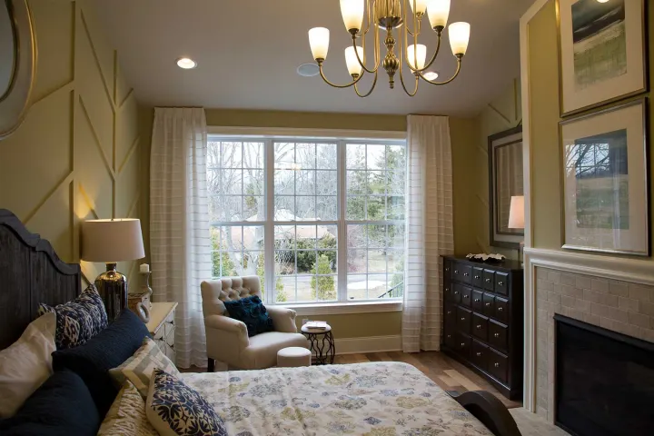 OKNA 500 Series double hung window interior