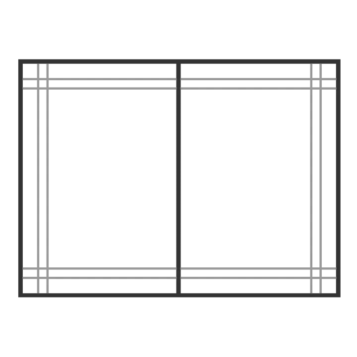 Sliding Double Perimeter