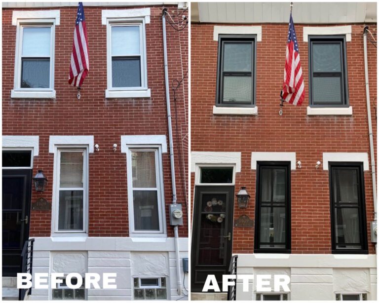 before after townhome