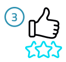 3-step-icon of reviews - Window Guardians