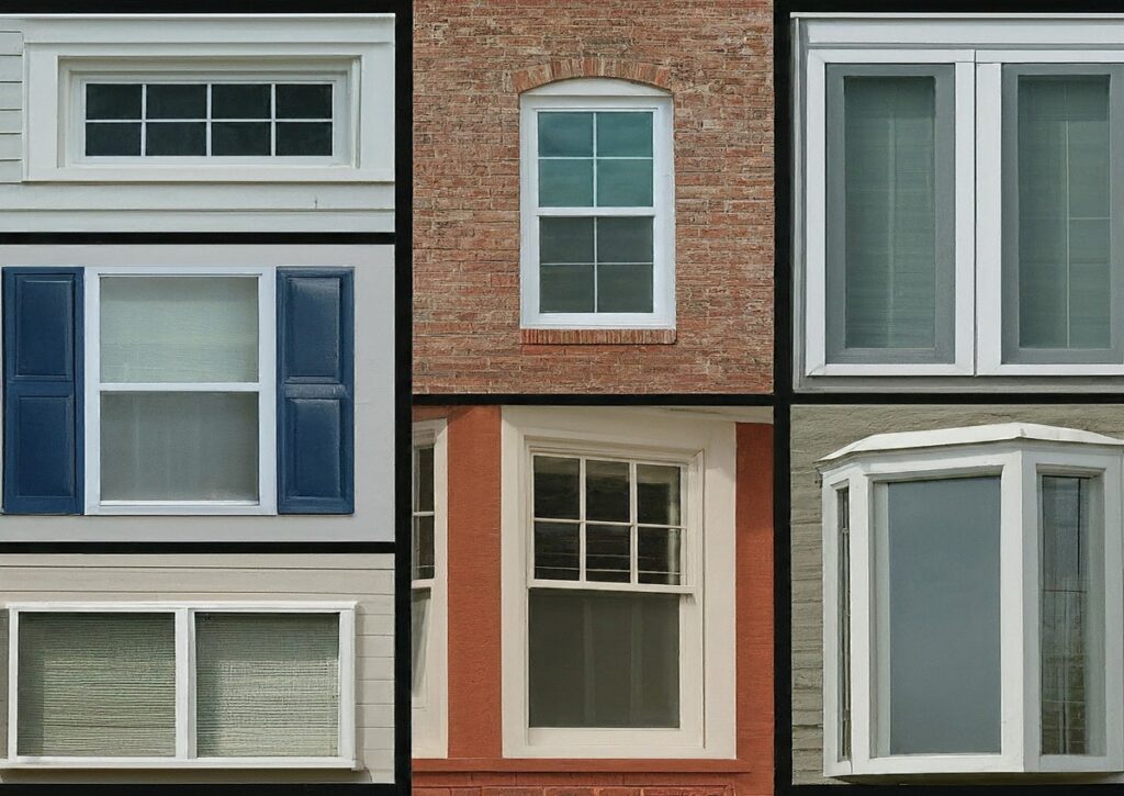 Different popular window styles